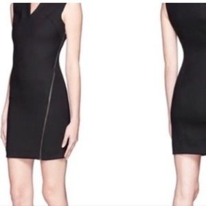 Helmut Lang Fitted Zipper Dress
